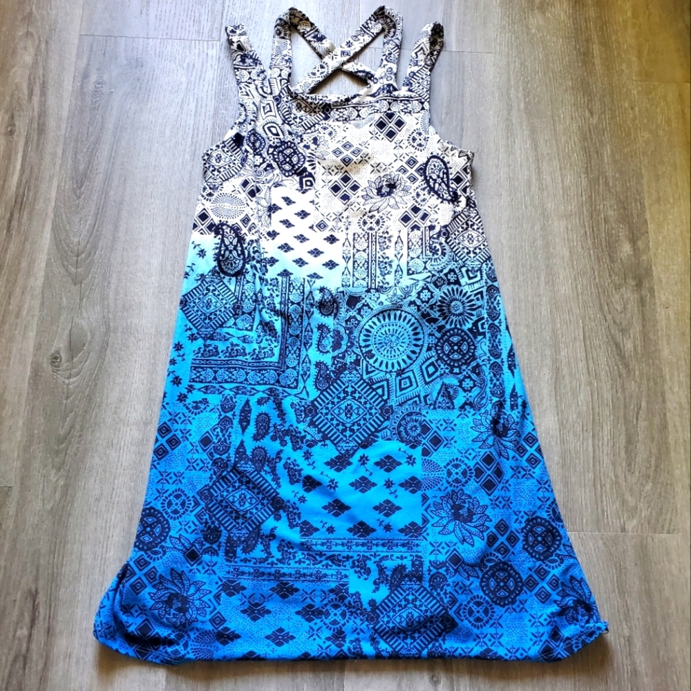 Derek Heart Sleeveless Dress, Size Small